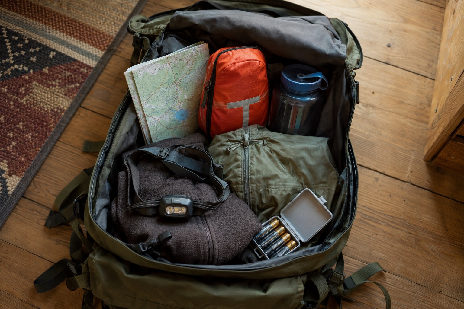 A Quiet Gear Check Before a Backcountry Night Trip