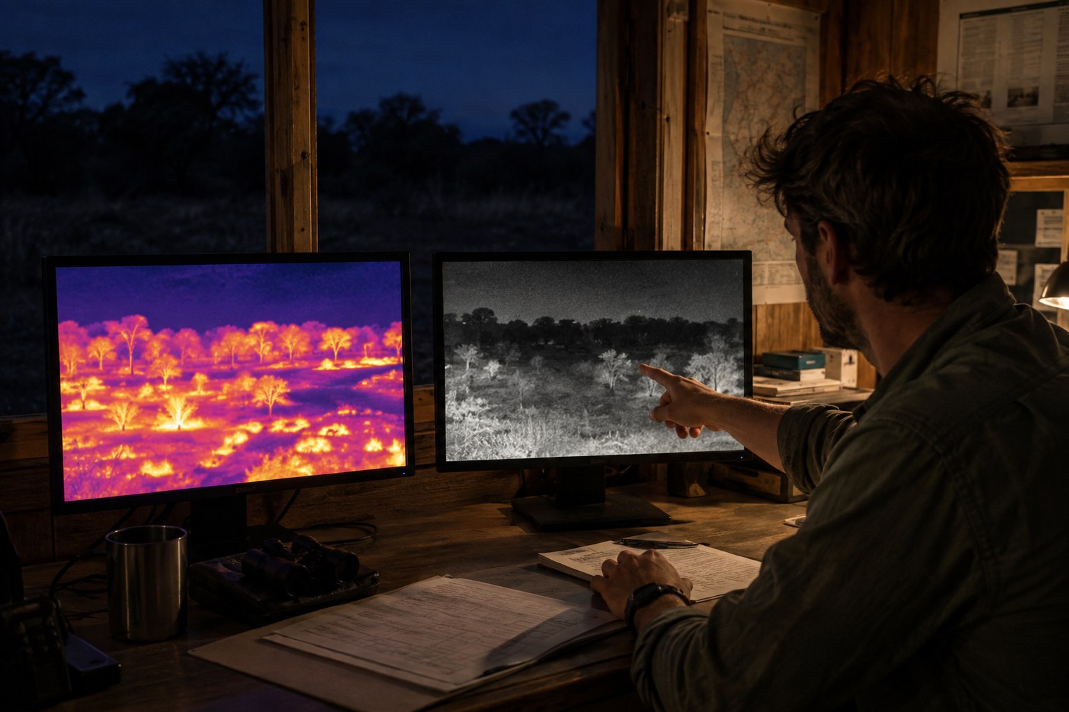 Thermal or Low-Light Optics? Choose for the Observation Task
