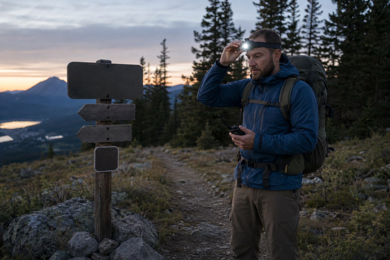A Quiet Gear Check Before a Backcountry Night Trip